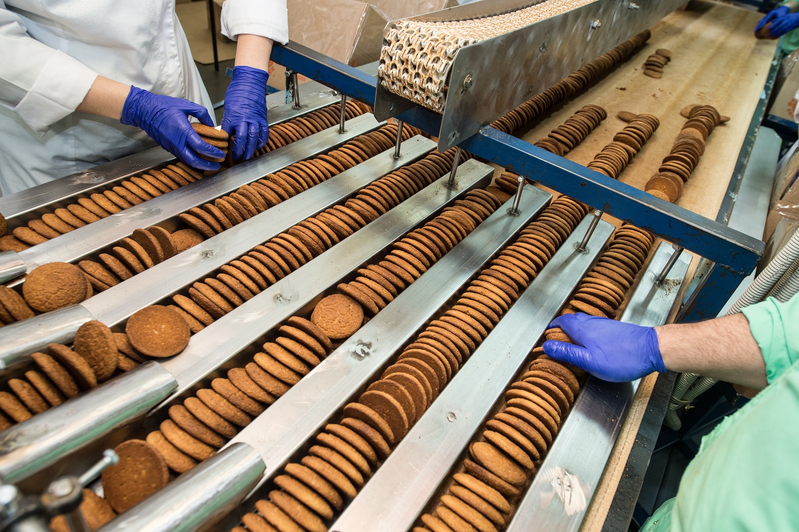 assembly line cookies