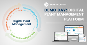 Demo Day - Digital Plant Management (no speaker)