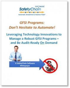 GFSI Program Automation Whitepaper