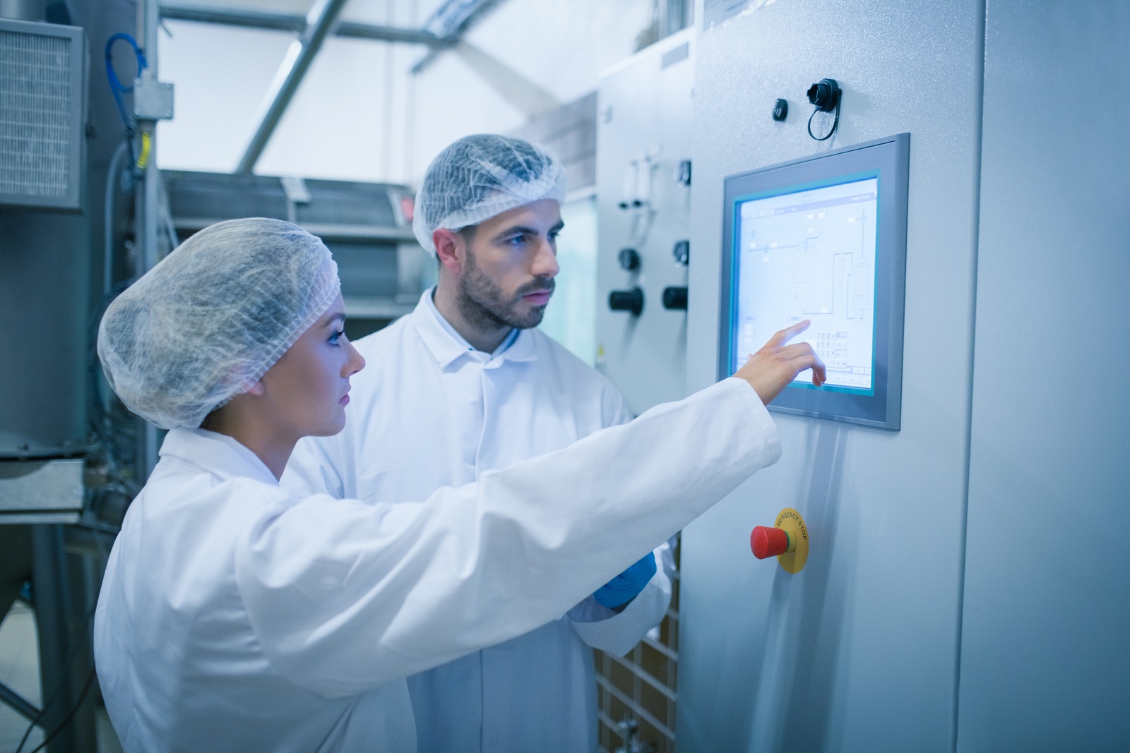 bigstock-Food-technicians-working-toget-80075318